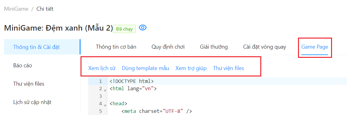 Minigame Support Bar